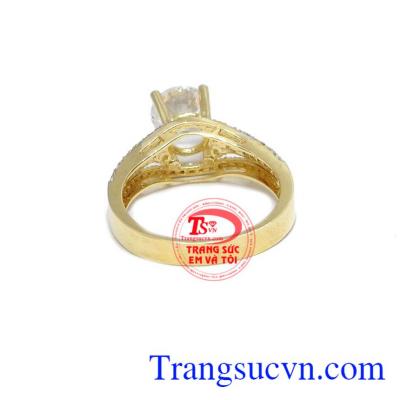 Nhẫn nữ vàng 18k (75%Au) dành cho phái đẹp