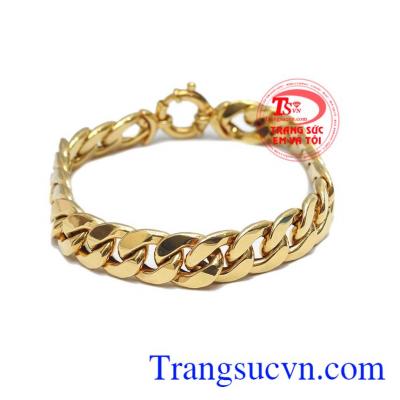 Lắc tay nam quyền lực 18k