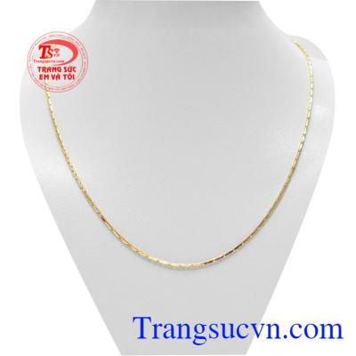 Dây chuyền nữ đẹp vàng 18k