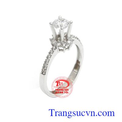 Nhẫn nữ 18k thời trang cá tính