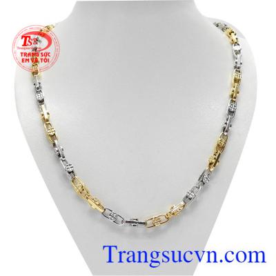 Dây chuyền nam độc đáo vàng 18k