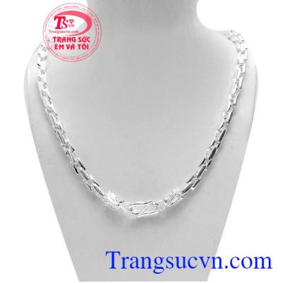 Dây chuyền nam rồng bạc