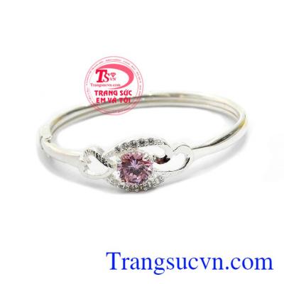 Vòng tay bạc dành cho bé gái