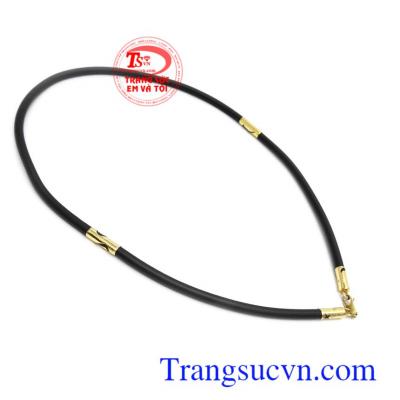 Dây cao su vàng 10k phong cách thời trang