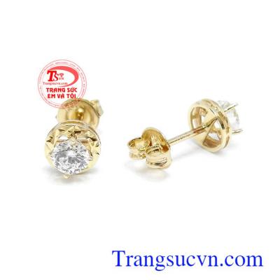 Hoa tai đính đá là món quà tặng tuyệt vời cho người yêu thương trong những dịp ý nghĩa