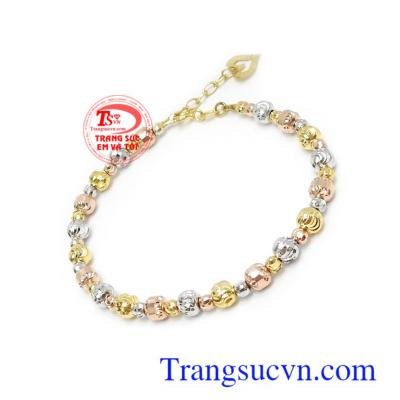 Lắc tay vàng  tây chế tác sang trọng, đẳng cấp