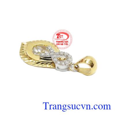Mặt dây thích hợp để dành tặng cho người phụ nữ mà bạn yêu thương. Mặt dây nữ đẹp 18k