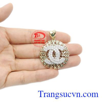 Mặt dây nữ channel nhập khẩu