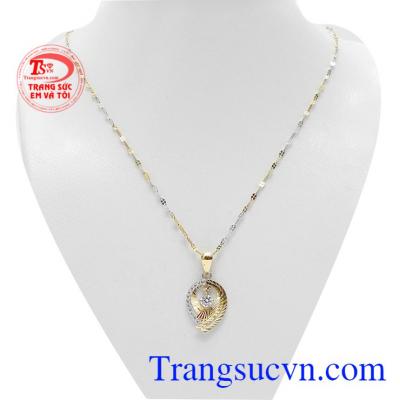 Bộ trang sức duyên dáng 18k