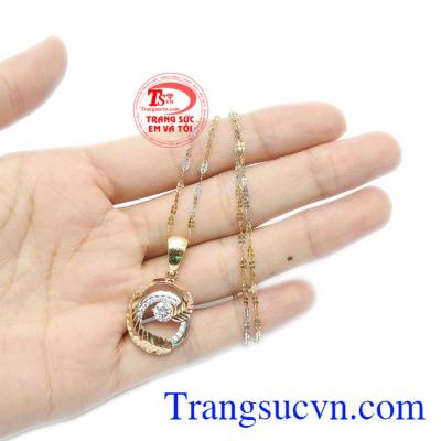 Trang sức đẹp, thích hợp làm quà tặng trong những dịp đặc biệt. Bộ trang sức nữ nguyệt quế 18k