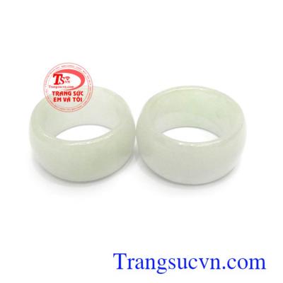 Nhẫn ngọc cẩm thạch phong thủy an nhiên