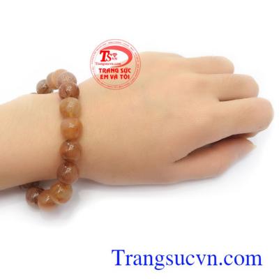 Chuỗi tay thạch anh tóc thiên nhiên cao cấp