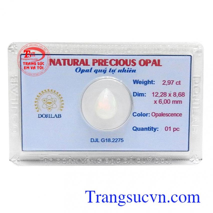 Opal ép vỉ hình giọt nước