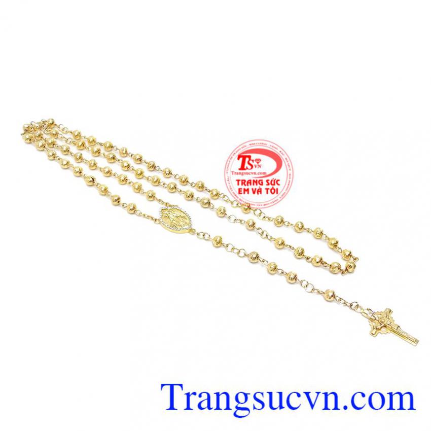 Chuỗi mân côi vàng 10k