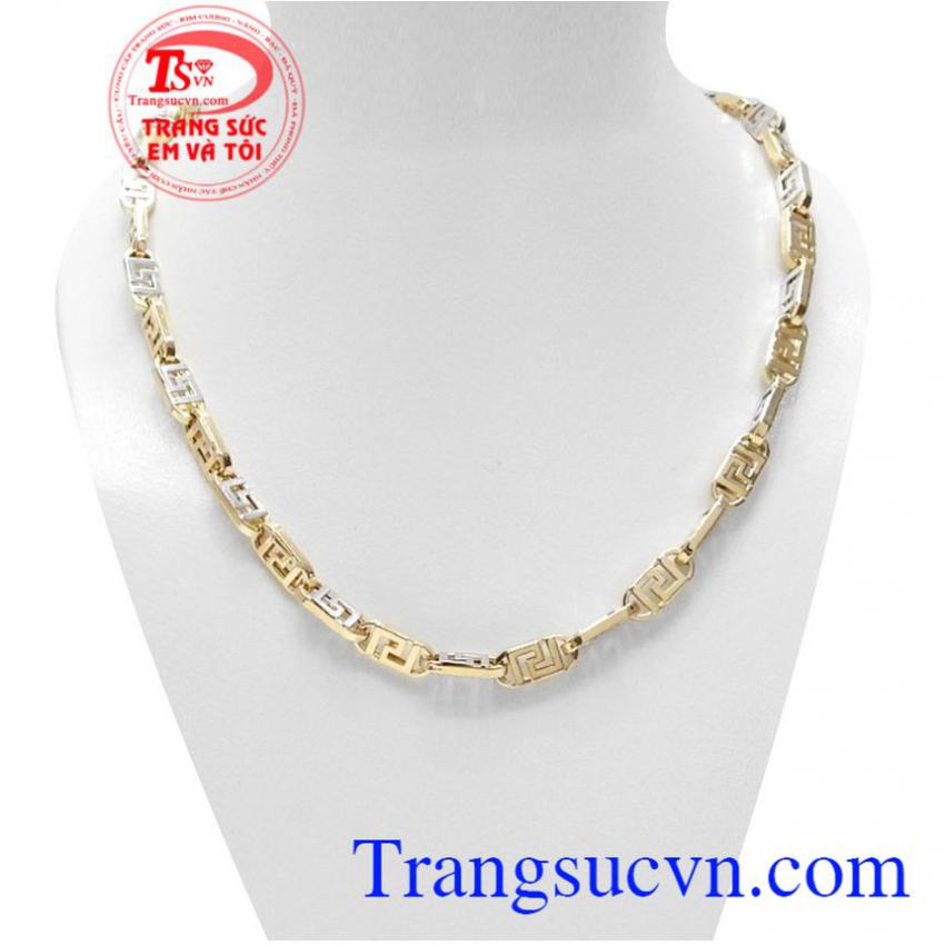 Dây chuyền vàng Italy sang trọng