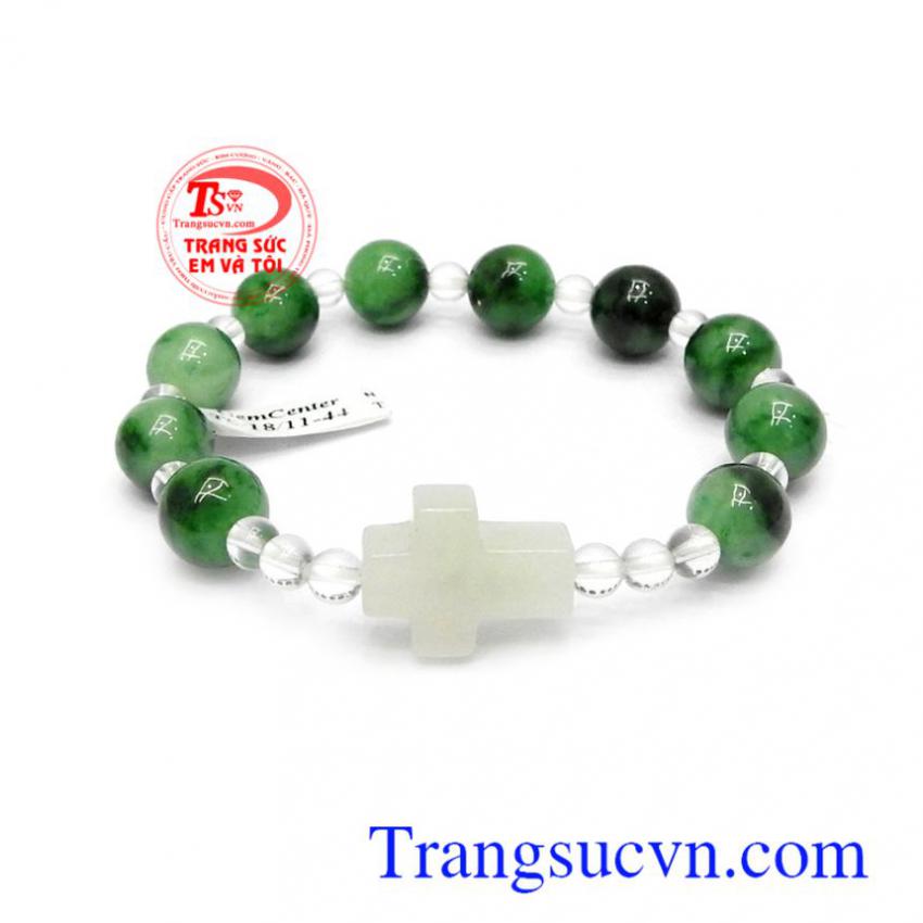 Chuỗi mân côi công giáo phỉ thúy