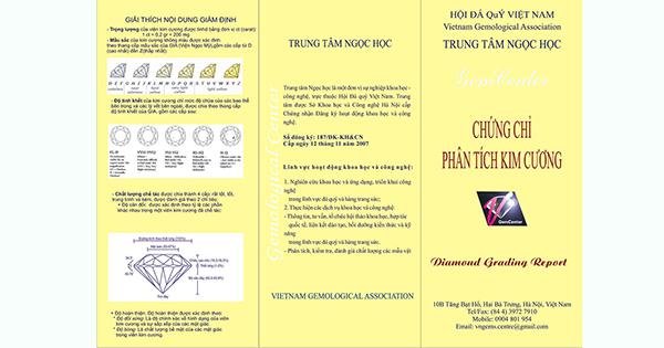 Các loại Giấy kiểm định đá quý