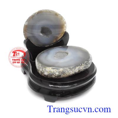 Tụ bát bảo đá mã não thiên nhiên