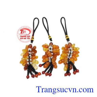 Sản phẩm được chế tác từ mã não thiên nhiên kết hợp cùng dây dù đảo bảo độ bền đẹp.