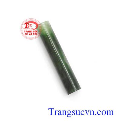 Mặt dây Jadeite hình trụ bình an