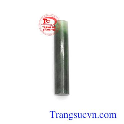 Mặt dây Jadeite hình trụ bình an may mắn