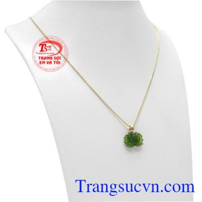 Bộ trang sức hoa sen là một sản phẩm mới tinh tế và quý phái. 