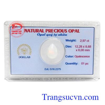 Opal ép vỉ hình giọt nước