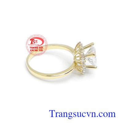 Nhẫn nữ vàng Korea 10k đẳng cấp