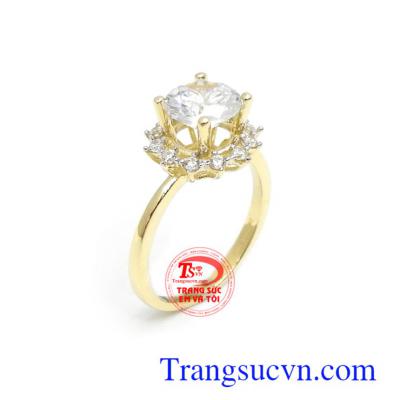 Nhẫn nữ vàng Korea 10k đẳng cấp đeo hợp thời trang mang lại cho phái đẹp sự dịu dàng, nữ tính, cá tính và phong cách