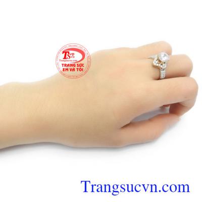 Nhẫn nữ nhập khẩu bền đẹp, chất lượng, kiểu dáng độc đáo