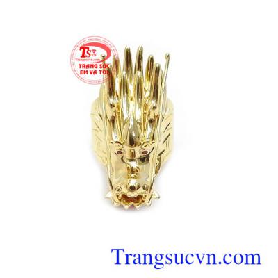 Nhẫn nam vàng tây 10k tinh tế, cá tính