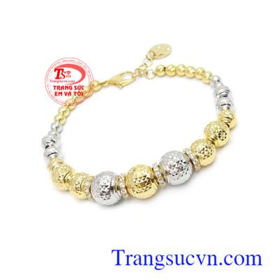 Lắc tay vàng 10k quý phái sang trọng cho phái đẹp