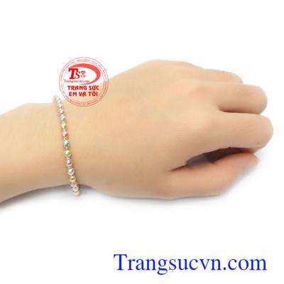 Lắc tay vàng tây sang trọng, quý phái