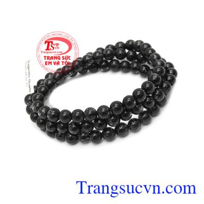 Vòng tay thạch anh tóc đen thành công là sản phẩm cao cấp có độ trong cao