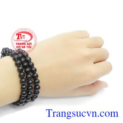 Chuỗi tay thạch anh tóc, phù hợp với mọi lứa tuổi, hợp thời trang và trang phục