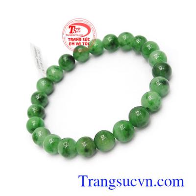 Chuỗi tay phỉ thúy 8 ly an nhiên