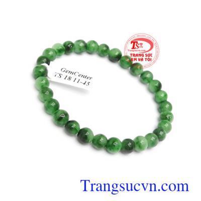 Chuỗi tay phỉ thúy phúc lộc mang nguồn năng lượng dồi dào, mang lại bình an, gia đình hương vượng, xua đuổi ma quỷ, giúp sự nghiệp thăng tiến, và trường thọ