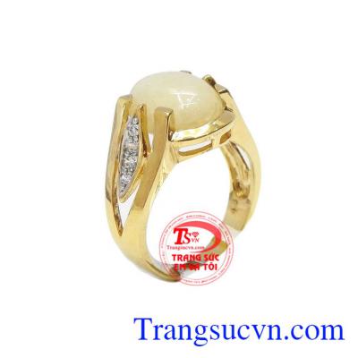 Nhẫn nữ saphia thanh lịch là sản phẩm nhẫn nữ đẹp sang trọng được phái đẹp ưa thích