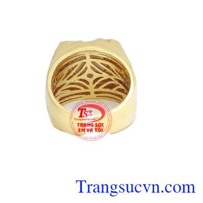Nhẫn nam saphia tài lộc