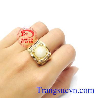 Nhẫn nam saphia quyền lực