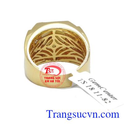 Nhẫn nam saphia quyền lực