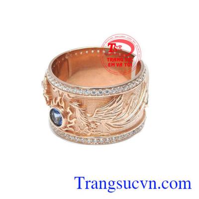 Nhẫn nam rồng phượng