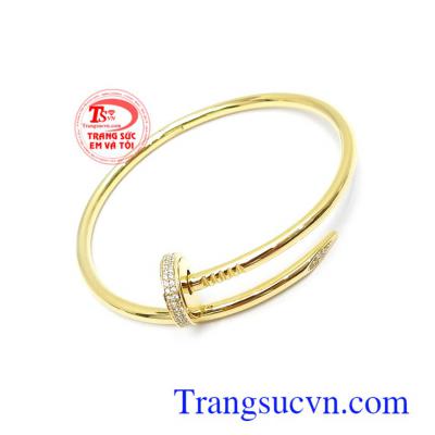 Vòng tay vàng Korea quý phái