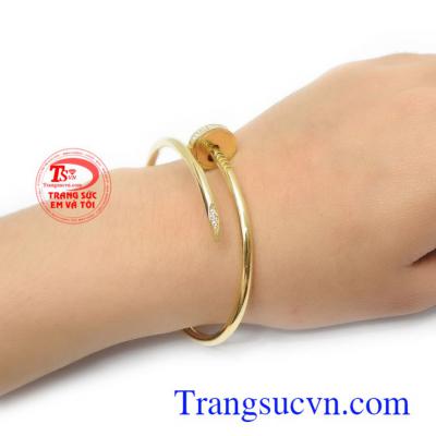 Vòng tay vàng tây 10k tinh tế