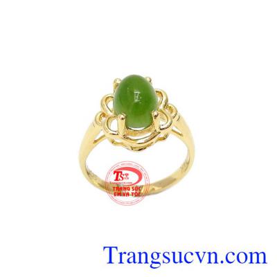 Nhẫn nepherite quý phái là một sản phẩm mới được chế tác tinh xảo và quyến rũ.