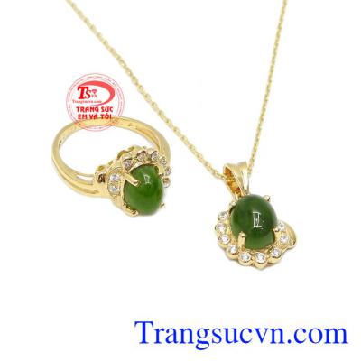 Bộ trang sức nepherite kiêu sa