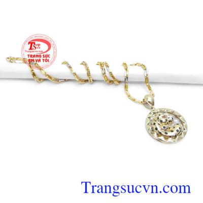 Bộ dây chuyền nam 10k sang trọng