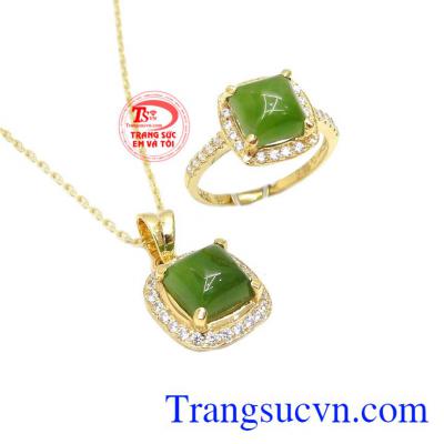 Bộ trang sức nepherite đẳng cấp