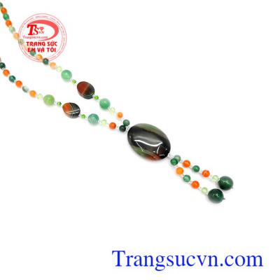 Chuỗi cổ mã não thiên nhiên cao cấp