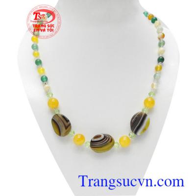 Chuỗi cổ mã não cát khí là viên đá nhiều quyền năng nhất giúp hộ thể bảo vệ chống lại tà khí, âm khí và ma quỷ, bảo vệ bạn bình an, tránh xui rủi